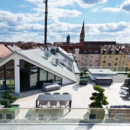 The Penthouse At Eco Smart Apartments Nuremberga Exterior foto