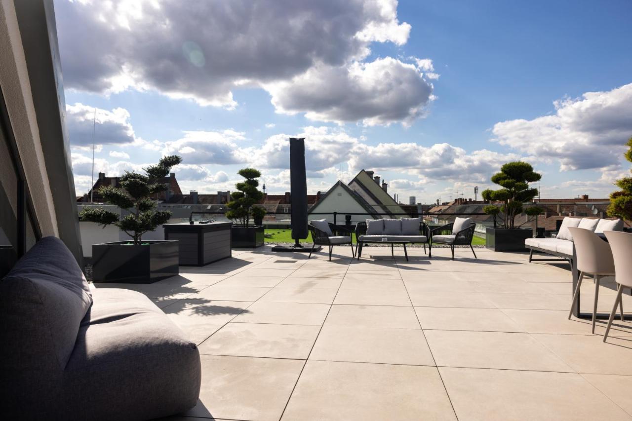 The Penthouse At Eco Smart Apartments Nuremberga Exterior foto