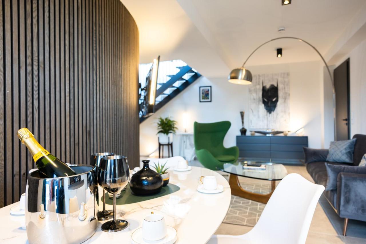 The Penthouse At Eco Smart Apartments Nuremberga Exterior foto