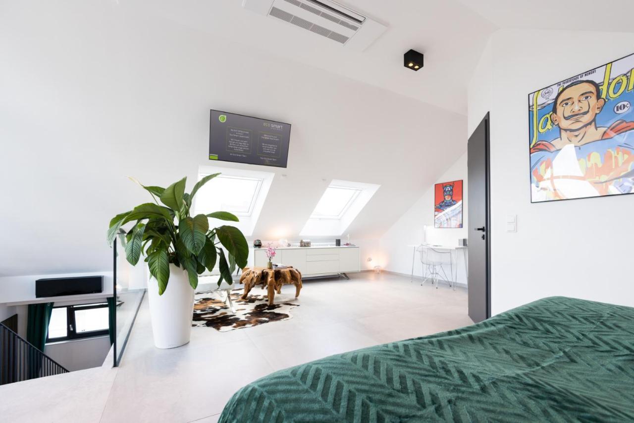 The Penthouse At Eco Smart Apartments Nuremberga Exterior foto
