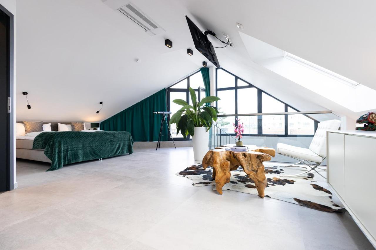 The Penthouse At Eco Smart Apartments Nuremberga Exterior foto