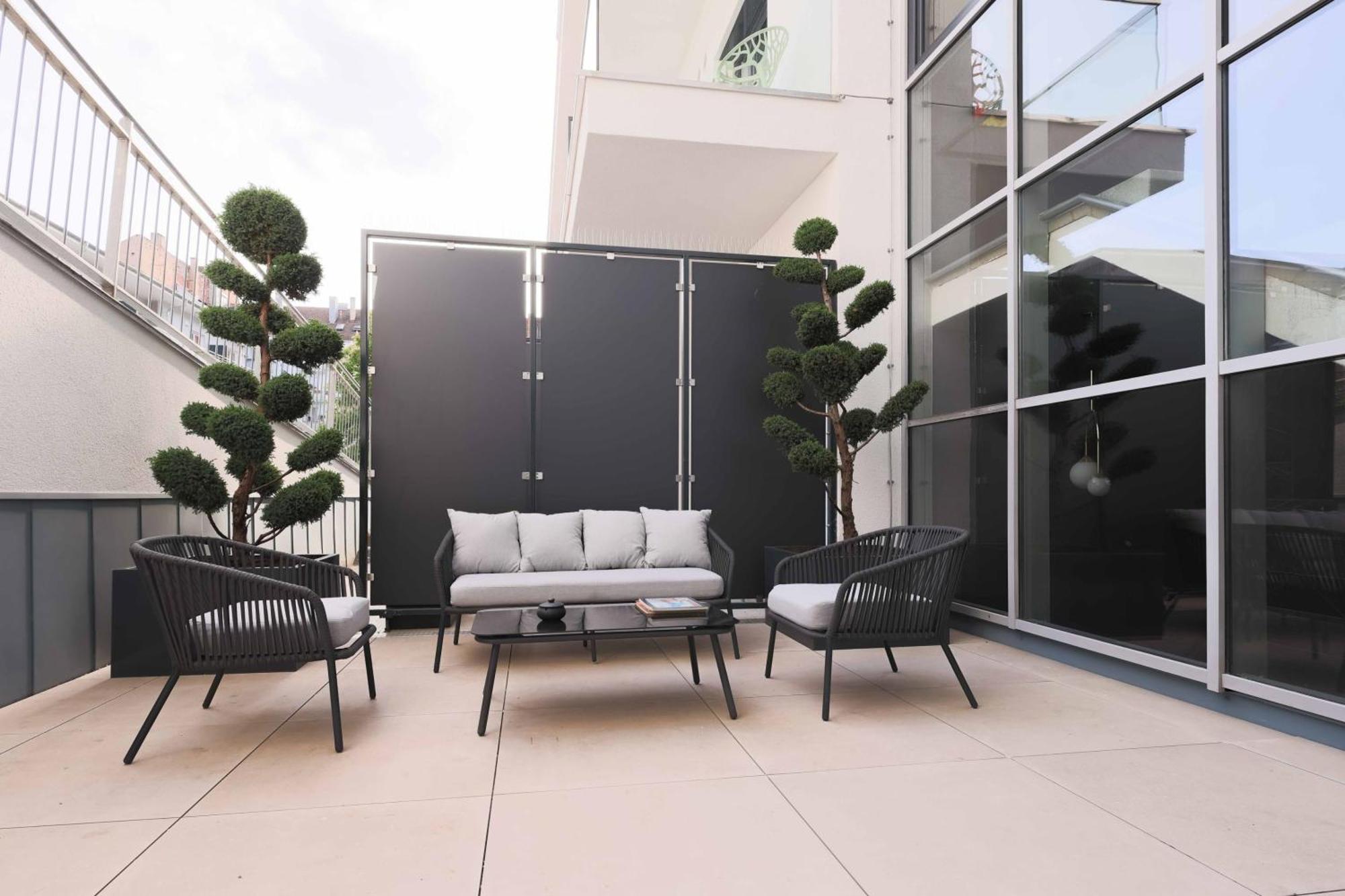 The Penthouse At Eco Smart Apartments Nuremberga Exterior foto